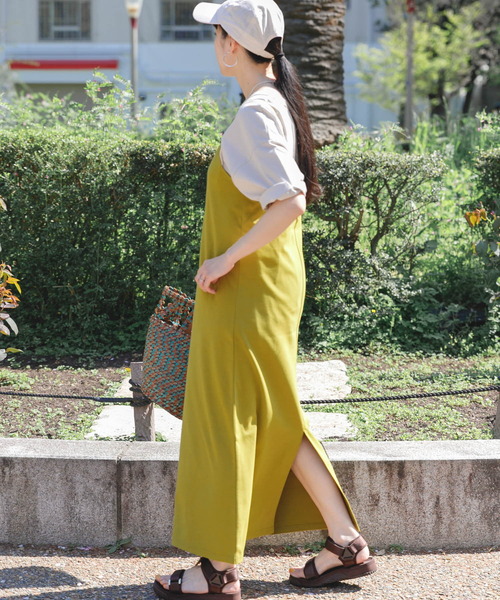 「UR Lab.」 キャミソールワンピース FREE ブラック レディース_画像5