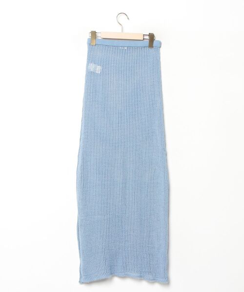 「AURALEE」 ロングスカート 0 ブルー レディース_画像2
