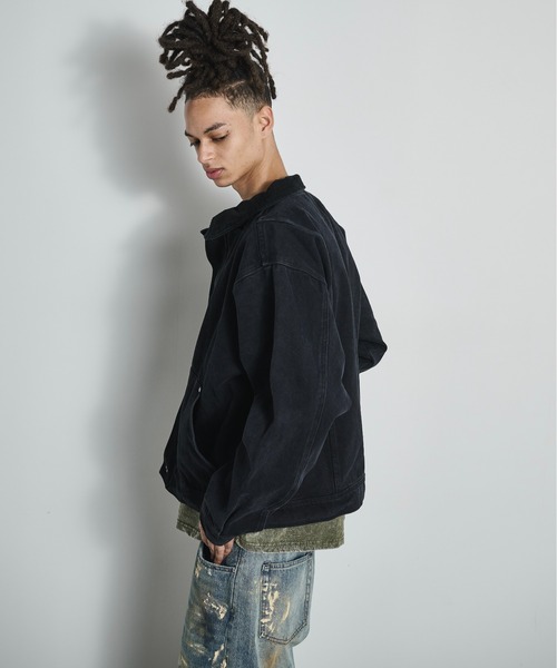 BLANK HOTEL ブルゾン アウター Faded Canvas Fireman Buckle Jacket