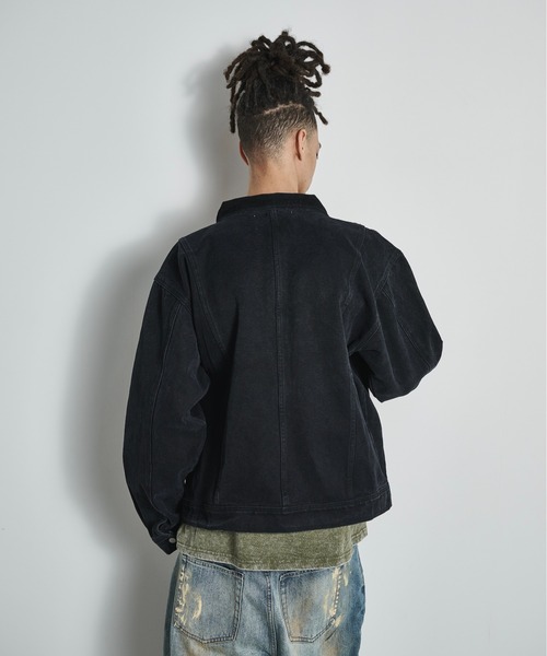 BLANK HOTEL ブルゾン アウター Faded Canvas Fireman Buckle Jacket