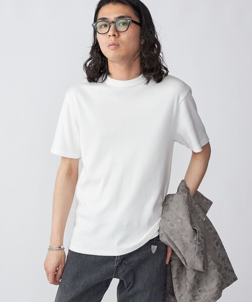「SHIPS」 半袖Tシャツ MEDIUM グレー メンズ_画像2