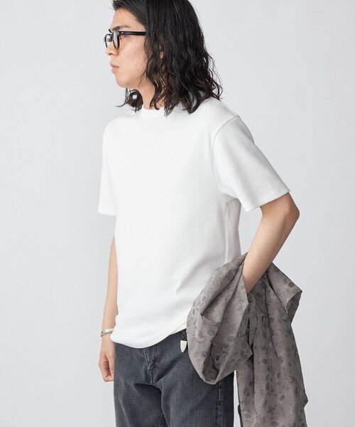 「SHIPS」 半袖Tシャツ MEDIUM グレー メンズ_画像5