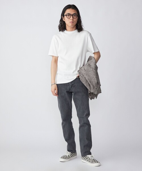 「SHIPS」 半袖Tシャツ MEDIUM グレー メンズ_画像8