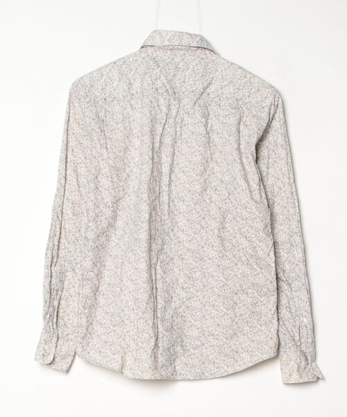 [SHIPS] рубашка с длинным рукавом [shuttle notes сотрудничество ] SMALL белый мужской 