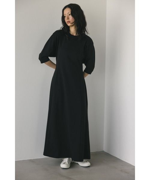 「STYLEMIXER」 7分袖ワンピース MEDIUM ブルー レディース_画像2