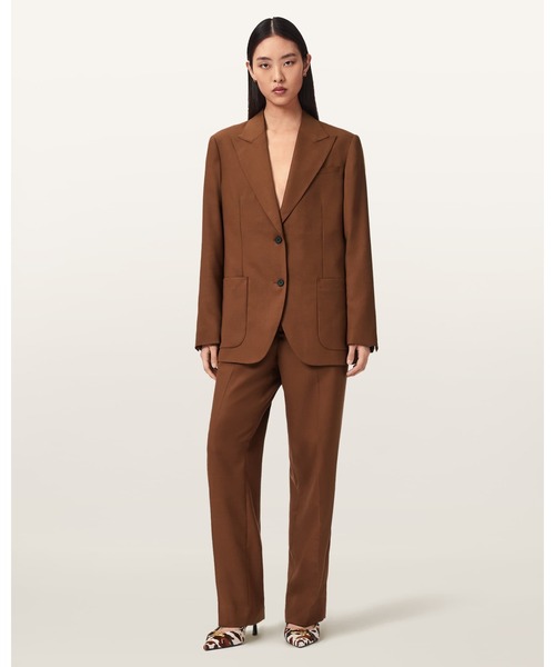 ジャケット テーラードジャケット BECK RELAXED FIT BLAZER | BECK リラックス フィット ブレザー レディースの画像