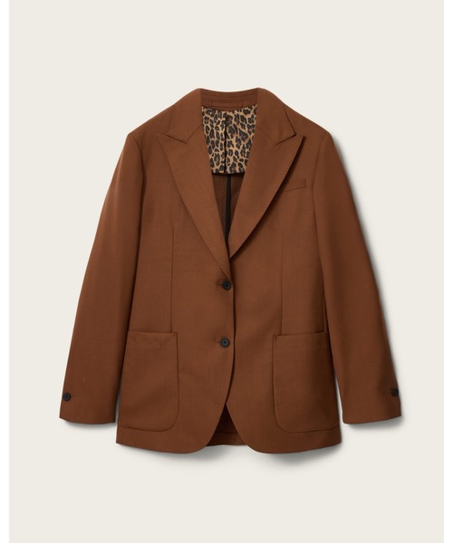ジャケット テーラードジャケット BECK RELAXED FIT BLAZER | BECK リラックス フィット ブレザー レディースの画像