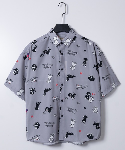 JOHN'S CLOSET（ジョンズクローゼット） シャツ 半袖 「a」シルキー