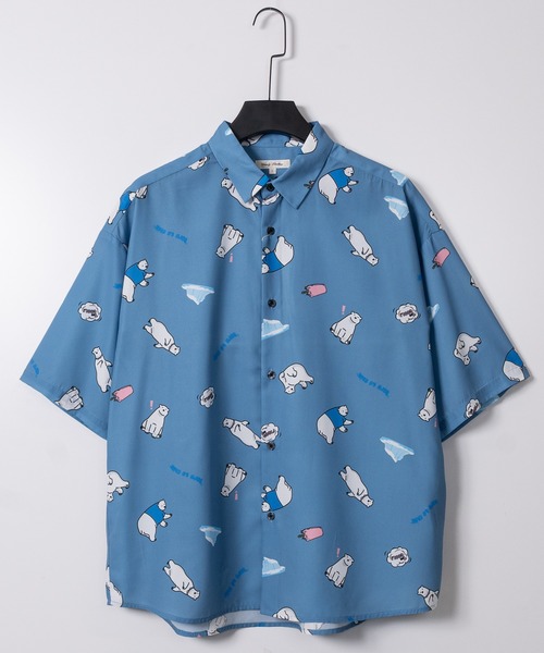 JOHN'S CLOSET（ジョンズクローゼット） シャツ 半袖 「a」シルキー