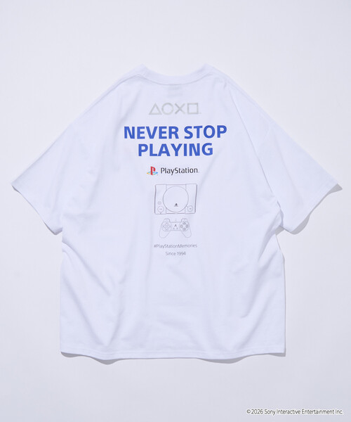 【非売品】50名限定 Zone コラボデザインTシャツ PlayStation FREAK'S STORE（フリークスストア） tシャツ 限定展開 ビッグ