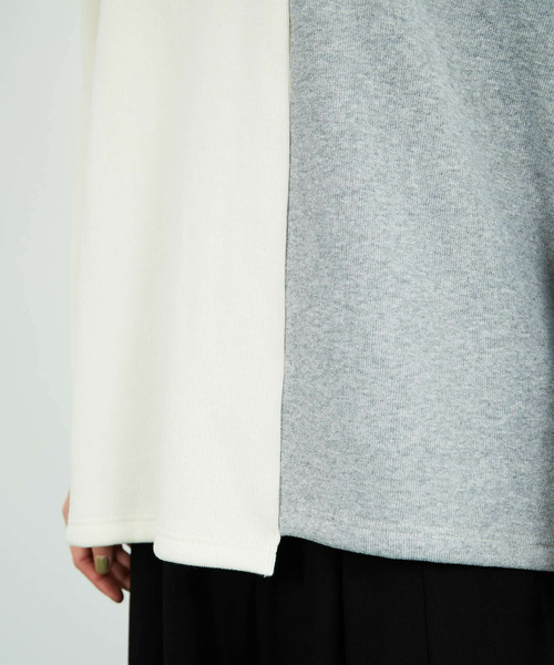 「FRAPBOIS」 スウェットカットソー 2 クリーム レディース_画像5