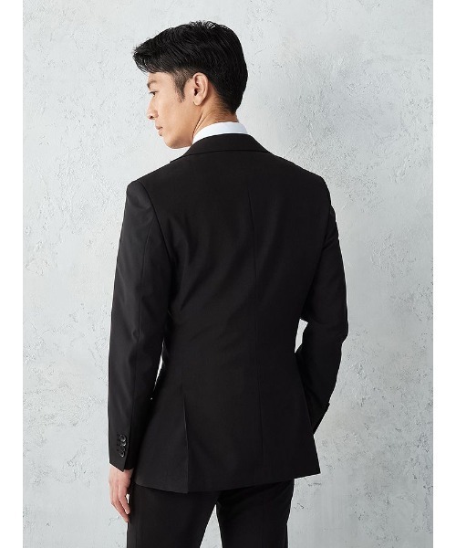 「Perfect Suit FActory」 セットアップ BB7 ブラック メンズ_画像3