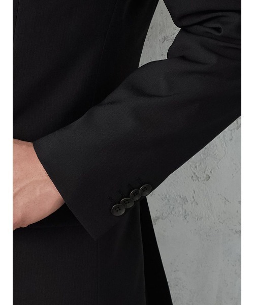 「Perfect Suit FActory」 セットアップ BB7 ブラック メンズ_画像5