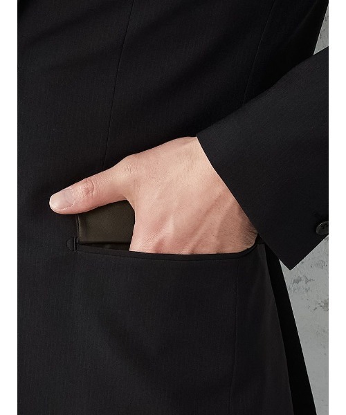 「Perfect Suit FActory」 セットアップ BB7 ブラック メンズ_画像6