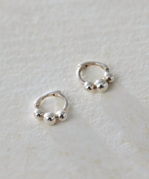 ear PAPILLONNER（イア パピヨネ） フープ ピアス 「スターリング