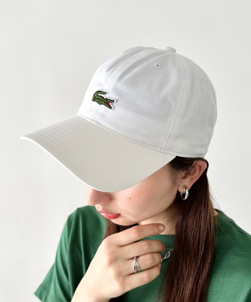 LACOSTE（ラコステ） キャップ 帽子 /ワンポイント ワニロゴ キャップ