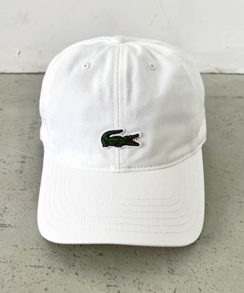 LACOSTE（ラコステ） キャップ 帽子 /ワンポイント ワニロゴ キャップ