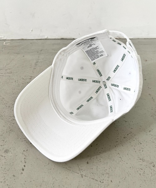 LACOSTE（ラコステ） キャップ 帽子 /ワンポイント ワニロゴ キャップ