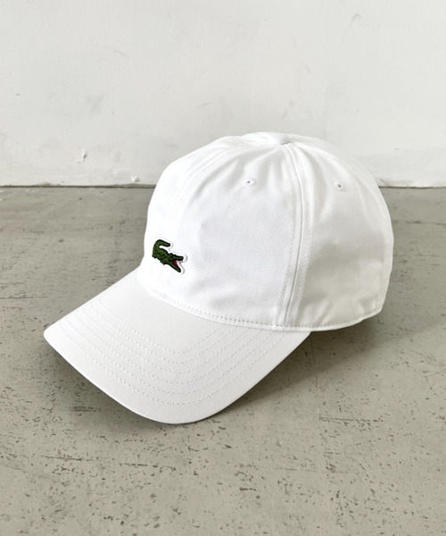 LACOSTE（ラコステ） キャップ 帽子 /ワンポイント ワニロゴ キャップ