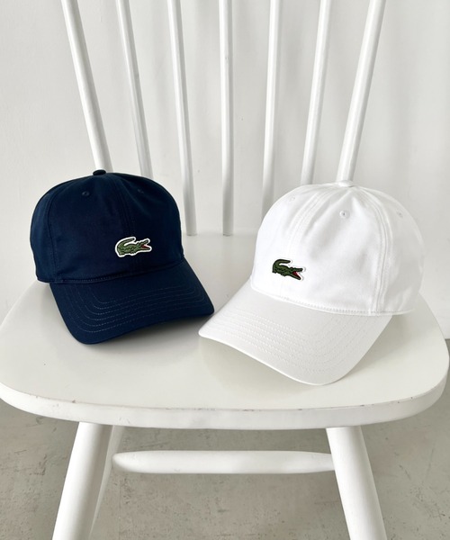 LACOSTE（ラコステ） キャップ 帽子 /ワンポイント ワニロゴ キャップ