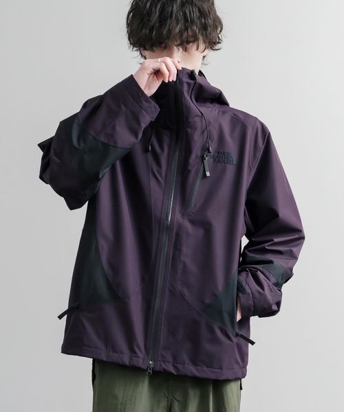 ★海外限定ノースフェイスマウンテンパーカー紺ピンクM★ウインドブレーカー★防水 THE NORTH FACE - ☆海外限定ノースフェイスマウンテンパーカー紺