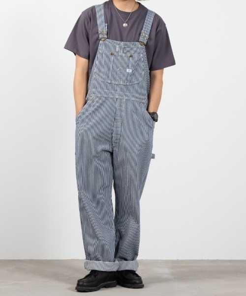 Lee（リー） オーバーオール L ネイビー メンズ : ZOZOTOWN Yahoo!店 