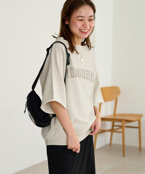 「JOURNAL STANDARD relume」 スウェットカットソー FREE グレー レディース_画像3