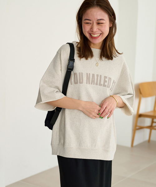 「JOURNAL STANDARD relume」 スウェットカットソー FREE グレー レディース_画像8