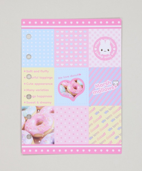 nini toys ステッカー 「nini toys」「MERING/メリング」マシュマロズ