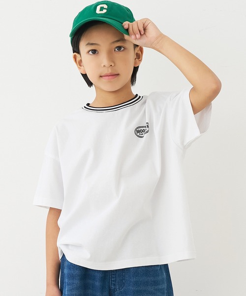 coca（コカ） tシャツ キッズ ボーダー衿トップス キッズ 子供服