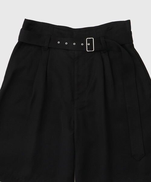 パンツ 「HOLO MARKET/ホロマーケット」FUKIDASHI Belt Shorts メンズの画像