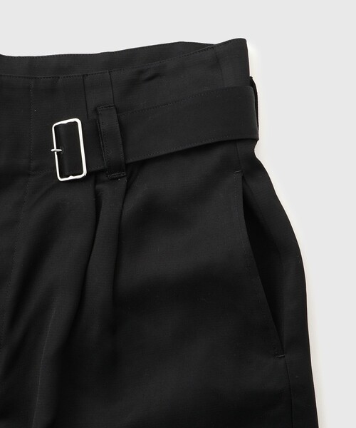 パンツ 「HOLO MARKET/ホロマーケット」FUKIDASHI Belt Shorts メンズの画像