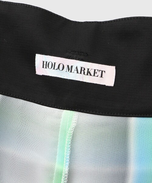 パンツ 「HOLO MARKET/ホロマーケット」FUKIDASHI Belt Shorts メンズの画像