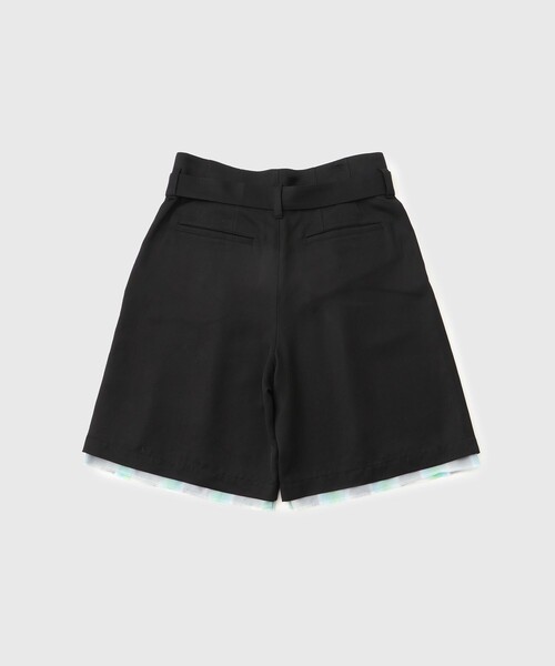 パンツ 「HOLO MARKET/ホロマーケット」FUKIDASHI Belt Shorts メンズの画像
