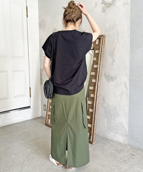 「Spick & Span」 半袖Tシャツ FREE ベージュ レディース_画像7