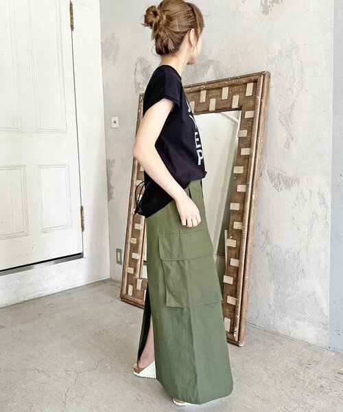「Spick & Span」 半袖Tシャツ FREE ベージュ レディース_画像8