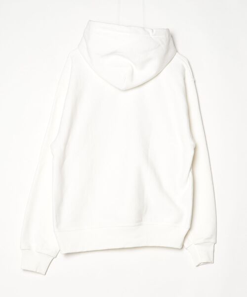 STUSSY（ステューシー） プルオーバーパーカー M ホワイト メンズ