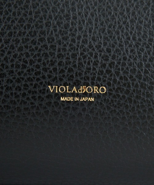 トートバッグ 「VIOLAd’ORO/ヴィオラドーロ」 TRERO 型押し イタリアンレザー2WAYバッグ レディースの画像