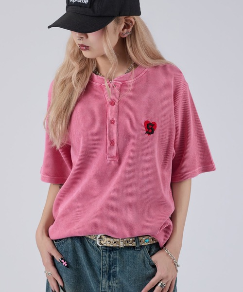 ヘンリーネック tシャツ アソートヘンリーサーマルTEE メンズ
