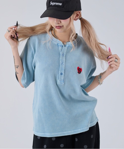 ヘンリーネック tシャツ アソートヘンリーサーマルTEE メンズ