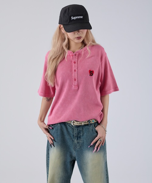 ヘンリーネック tシャツ アソートヘンリーサーマルTEE メンズ