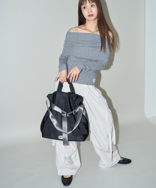 「OUTDOOR PRODUCTS」 ハンドバッグ ONE SIZE ベージュ レディース_画像6