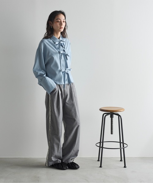 「THE YOn」 スラックス S タン レディース_画像6