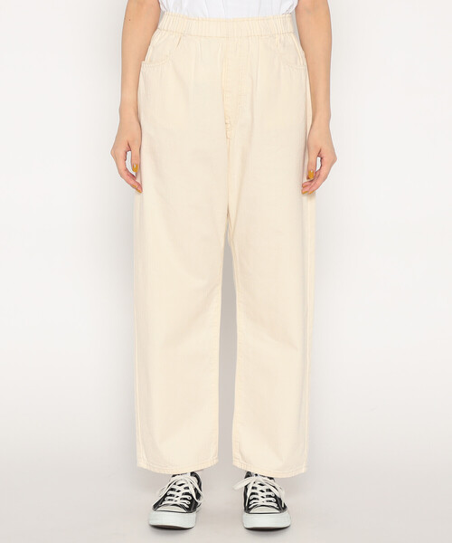 「DANTON」 デニムパンツ 38 インディゴブルー レディース_画像3