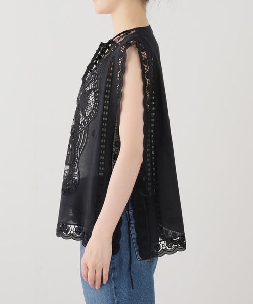 ⭐︎美品⭐︎ジャーナルスタンダード　ブラウス　レース JOURNAL STANDARD（ジャーナルスタンダード） ブラウス シャツ カット