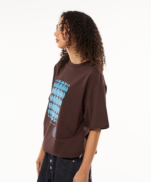 「WISH FOR EVER」 半袖Tシャツ SMALL ブラウン メンズ_画像4