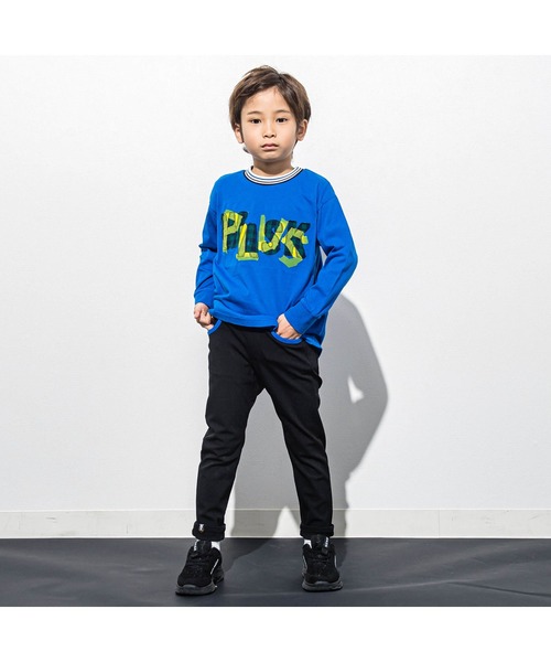 「WASK」 「KIDS」長袖カットソー 160cm ブルー キッズ_画像2