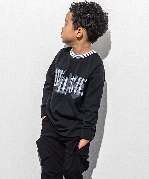 「WASK」 「KIDS」長袖カットソー 160cm ブルー キッズ_画像5