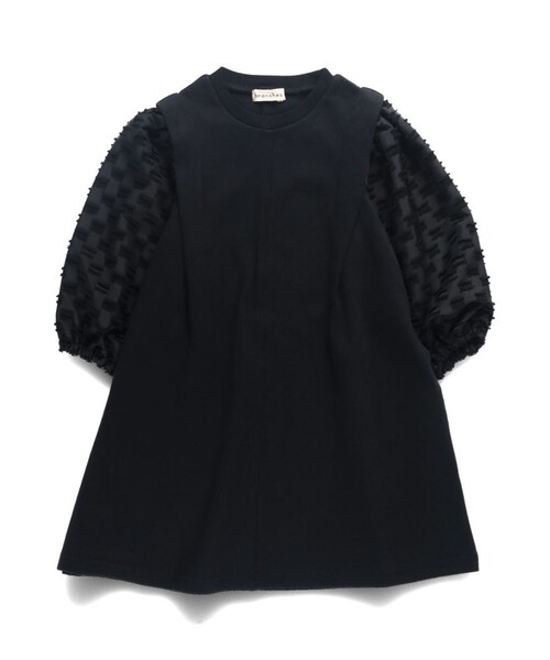 「branshes」 「KIDS」長袖ワンピース 130 ベージュ キッズ_画像9