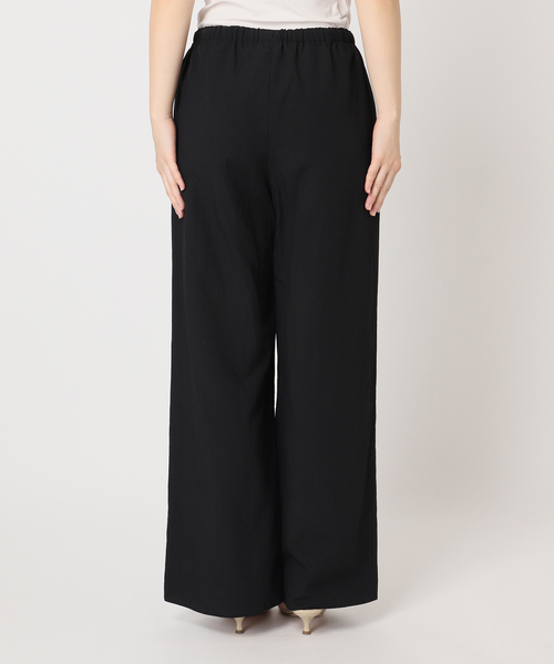 plage（プラージュ） ワイドパンツ パンツ Linen mix easy パンツ